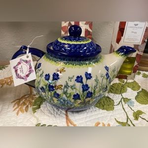Polish Pottery Teapot